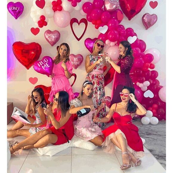 ❤ Cute Heart Shaped Crop Top Pearls Trim NEW - Picture 16 of 16